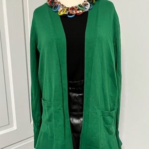 Green Cardigan